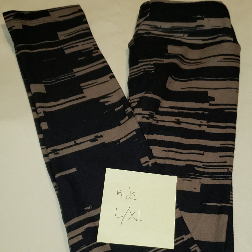 LULAROE KIDS L/XL LEGGINGS